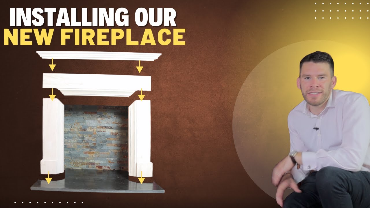 How we fit our new Limestone Fireplace.