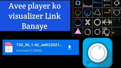 Avee player template ki visualizer link kaise bnaye| How to Create Visualizer Links for Avee Player
