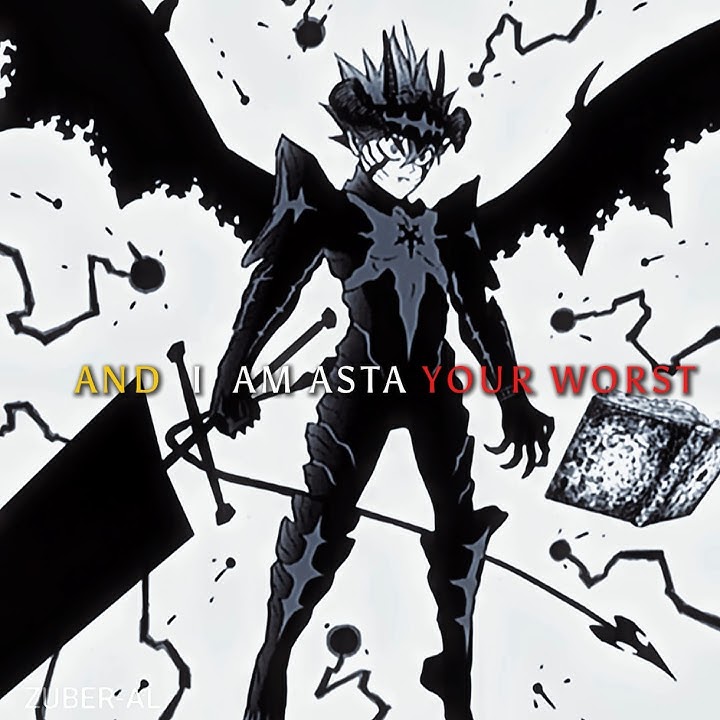 『ASTA MANGA EDIT  💀 』| ZUBER-AL EDIT 🔥|#anime #blackclover #asta #animeedit