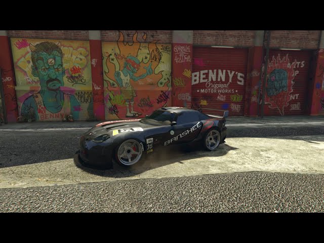 GTA5 Online: Bravado Banshee 900R Benny's Original Motorworks Customization  