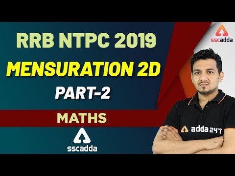 Mensuration 2D | RRB NTPC/Group D 2019 | Maths | (Part 2)