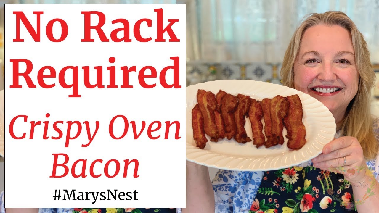 How to Cook Bacon in the Oven - {Crispy Baked Bacon} - Kristine's Kitchen