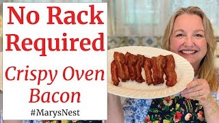 How to Cook Crispy Bacon in the Oven  Perfect Every Time and Easy Cleanup