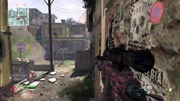 MW2 Favela Quick Scope Lobby (PS3)