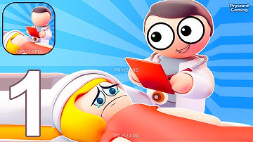 Stickman Dream Hospital Doctor - Gameplay Walkthrough Part 1 Idle Hospital Doctor Job - Android Game