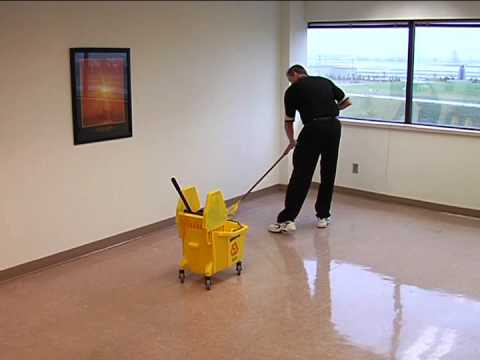 Strip And Waxing Floors Part 1 Youtube