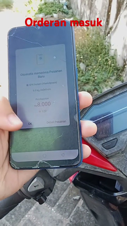 orderan masuk Shopee food 1#shorts #shopee #drivershopeefood