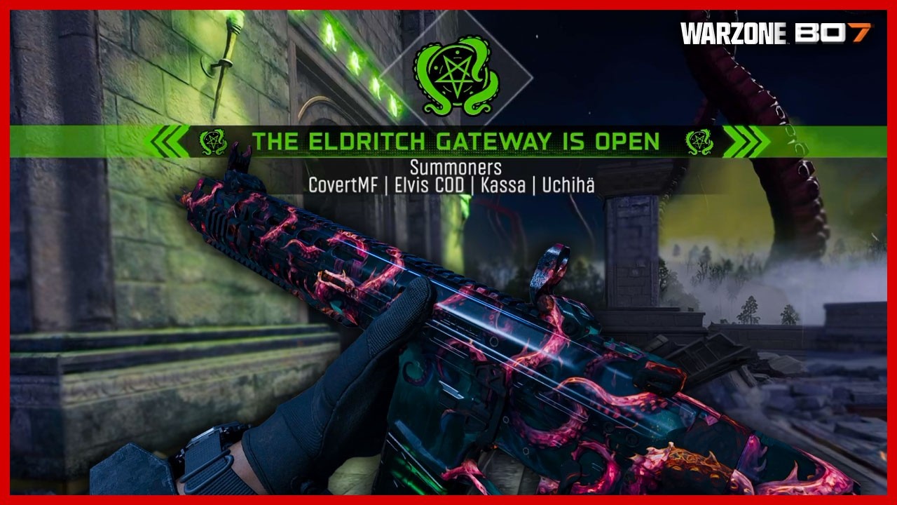 SECRET 'Crimson Crawler' Camo Unlock in Warzone Season 6! (Eldritch Easter Egg on Haunted Hollow)