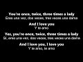 ♥ Three Times A Lady ♥  Tres Veces Una Dama ~by Lionel Richie - Letra en inglés y español