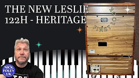 Amazing Leslie 122H - Unbelievable !