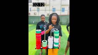 Group color puzzle game challenge between 4 boys and 4 girls screenshot 3