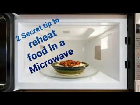 How to Reheat your food in a Microwave(HD Video) 