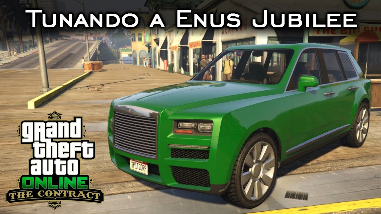 Tunando a ENUS JUBILEE - Amanda QUEBRA BARRACO! 💥 DLC The Contract | GTA V - PC [PT-BR]