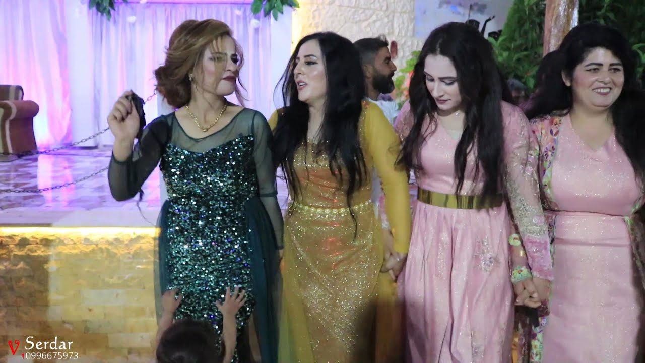 حفلات كوردروج افا كوباني أهالي قرية كابلك زفاف العروسين لوند و سمر اقيم الحفل في صالة بلند رقم 4