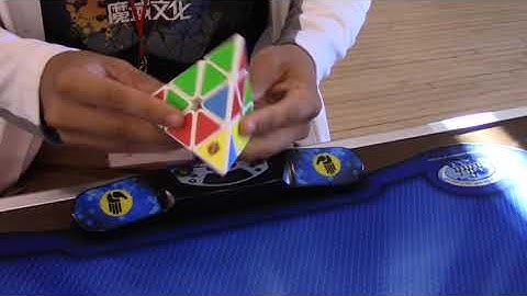 Pyraminx World Record FAIL!! 1.26 +2 - Drew Brads