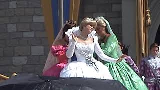 Walt Disney World 2005 Cinderellabration Castle Stage Show.