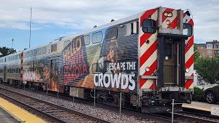Railfanning During Taste Of Park Ridge 2026 FT. Plenty Of Horn Action - 7/9/26