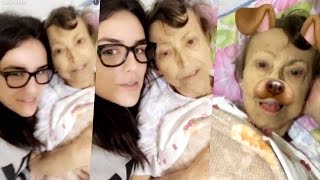 KÉFERA FAZ VÍDEO COM TIA EM FASE TERMINAL DE UM CÂNCER