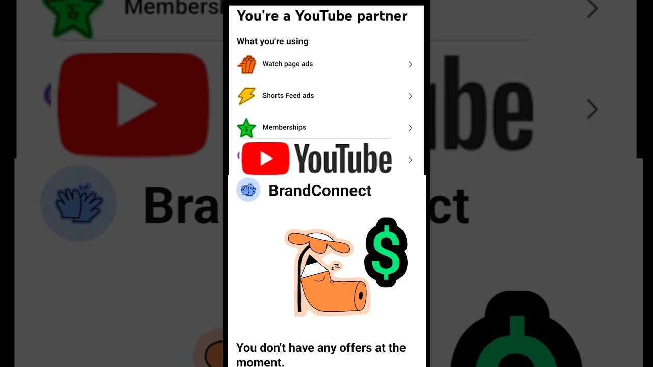 youtube monetization $ new update | brand connect setup 