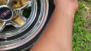 15” cutlass rally wheel junk yard find and restored back to life