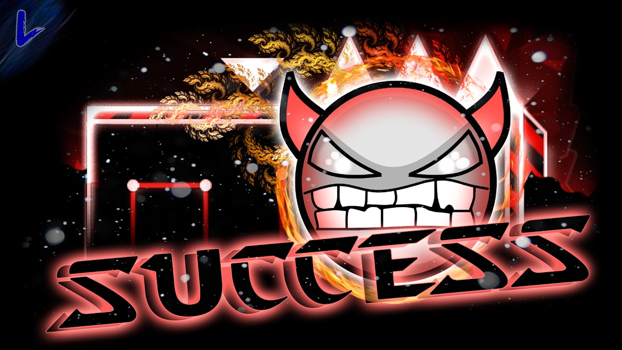 [2.1] Success - by Dudex - EPIC Demon - Lazy Geomtry Dash