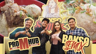 Pro.M.Hub makan Bakso yang paling Semox! Asli Nagih! - BAKSO SEMOX