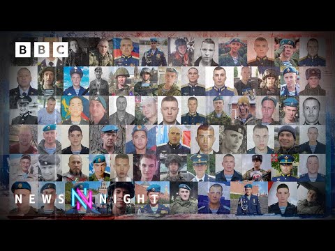 The heavy cost of a long war for Russia?s ?best of the best? - BBC Newsnight