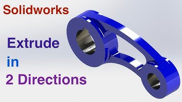 Mastering SolidWorks: Bidirectional Extrude, Fillet & Offset – Step-by-Step Tutorial