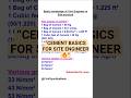 ⭐Cement Key Points Every Civil Engineer Must Know🔥| Site Practical Basic Knowledge#shorts #viral