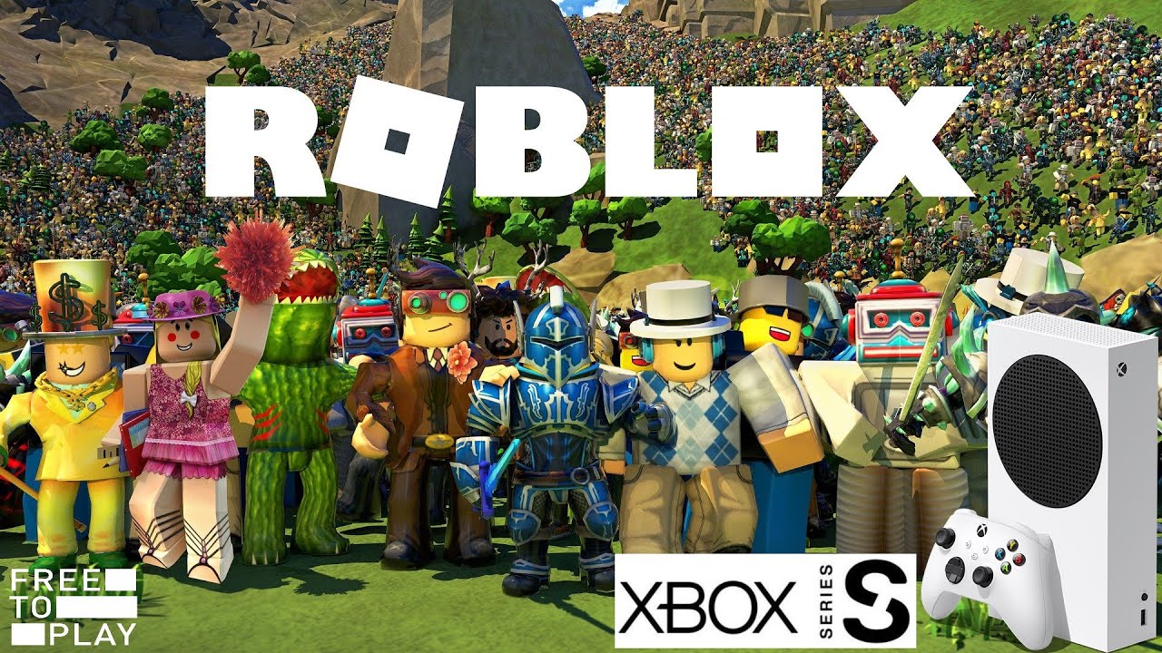 Jogando ROBLOX no Xbox One! 