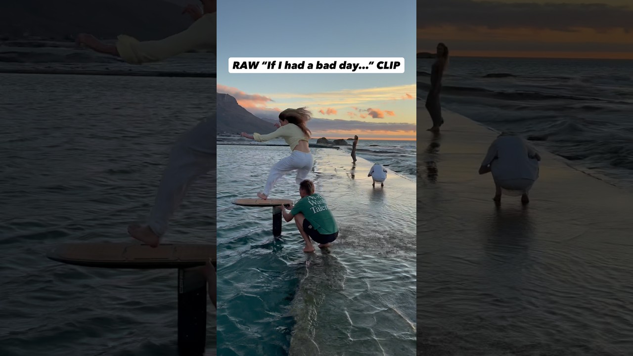 THE MOMENT before the VIRAL CRASH! #campsbay #fail #raw #reality #sportsgirl #crash #surfgirl