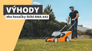 Výhody "aku kosačky" Stihl RMA 443 | doveziem.to