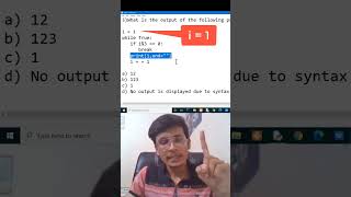 Quick Python MCQ Solution | Learn Python in 1 Minute #infytqmcq #infytq  #pythonprogramming  #python