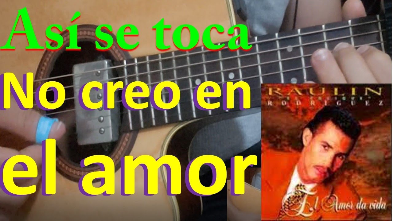 No creo en el amor - Raulín Rodríguez [Cover]
