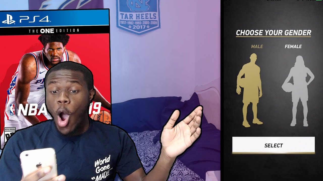 "YOU CAN BE A GIRL WITH A BOY FACE!!" | FACESCANNING IN NBA LIVE 19