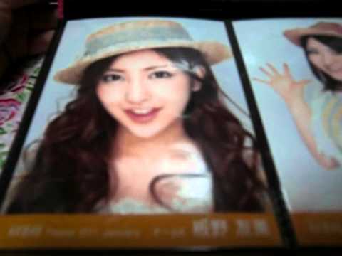 AKB48さん　トレード開封・紹介動画⑦＆生写真紹介動画
