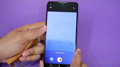 Samsung M31/ M31S: How to Record Slow motion videos [Hindi]