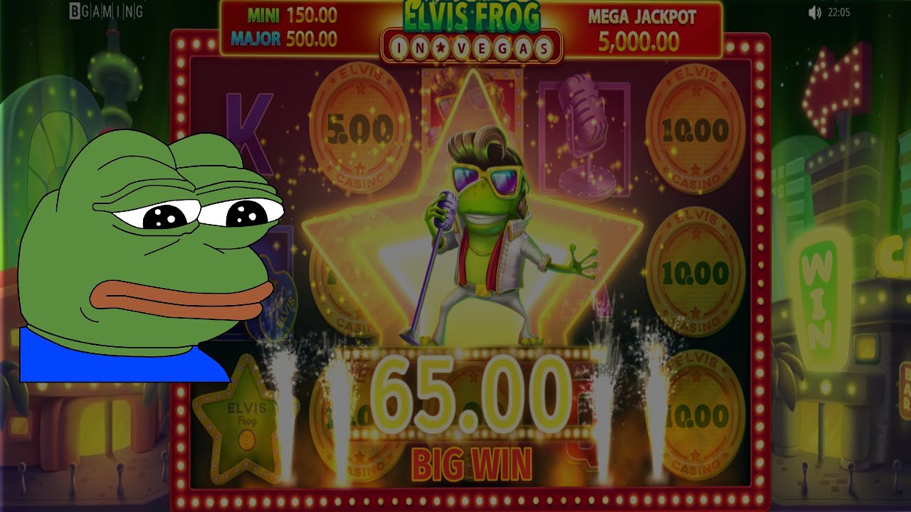 🔥 ONLINE SLOT ELVIS FROG IN VEGAS - YouTube