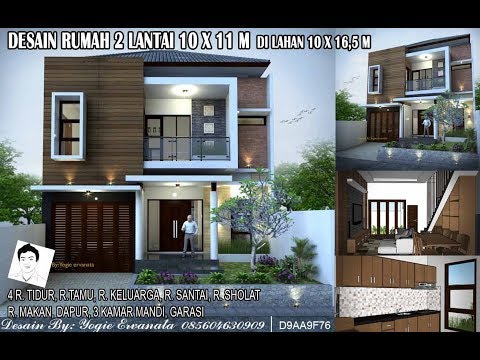 View Desain Rumah Minimalis 2 Lantai Ukuran 9X10 Pictures