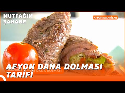 Afyon Dana Dolması | Özlem & Yasin ile Mutfağım Şahane