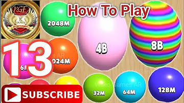 Blob Merge 3D 16M & 32M Done (2048) Gameplay Walkthrough Part 13 (android-ios)@K Games Entertainment