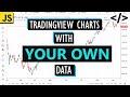 Plot tradingview charts with own data