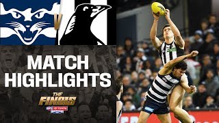 Pendlebury's 300th | Geelong v Collingwood Highlights | Qualifying Final | AFL