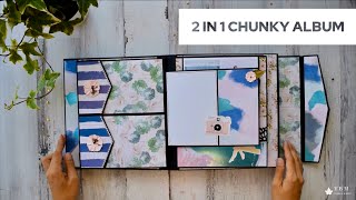 Chunky 2 In 1 Album Santorini Prima Marketing Wedding Album