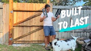 How to Build an All-Wood Gate (No Metal Fasteners!)
