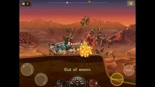 Earn to Die! Гонка на Минивене против Зомби! Volkswagen и Zombie! Трасса Desert Dash! screenshot 3