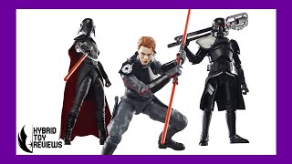 Star Wars The Black Series Jedi Fallen Order 3 Pack Review