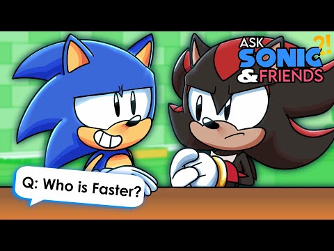 SONIC VS SHADOW - Ask Sonic & Friends #1 (Animation)