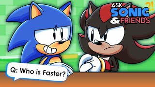 SONIC VS SHADOW  Ask Sonic & Friends #1 (Animation)