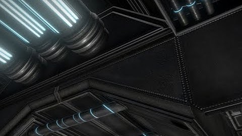 Modular Sci-Fi-Set - Ceiling Components- Blender Time lapse